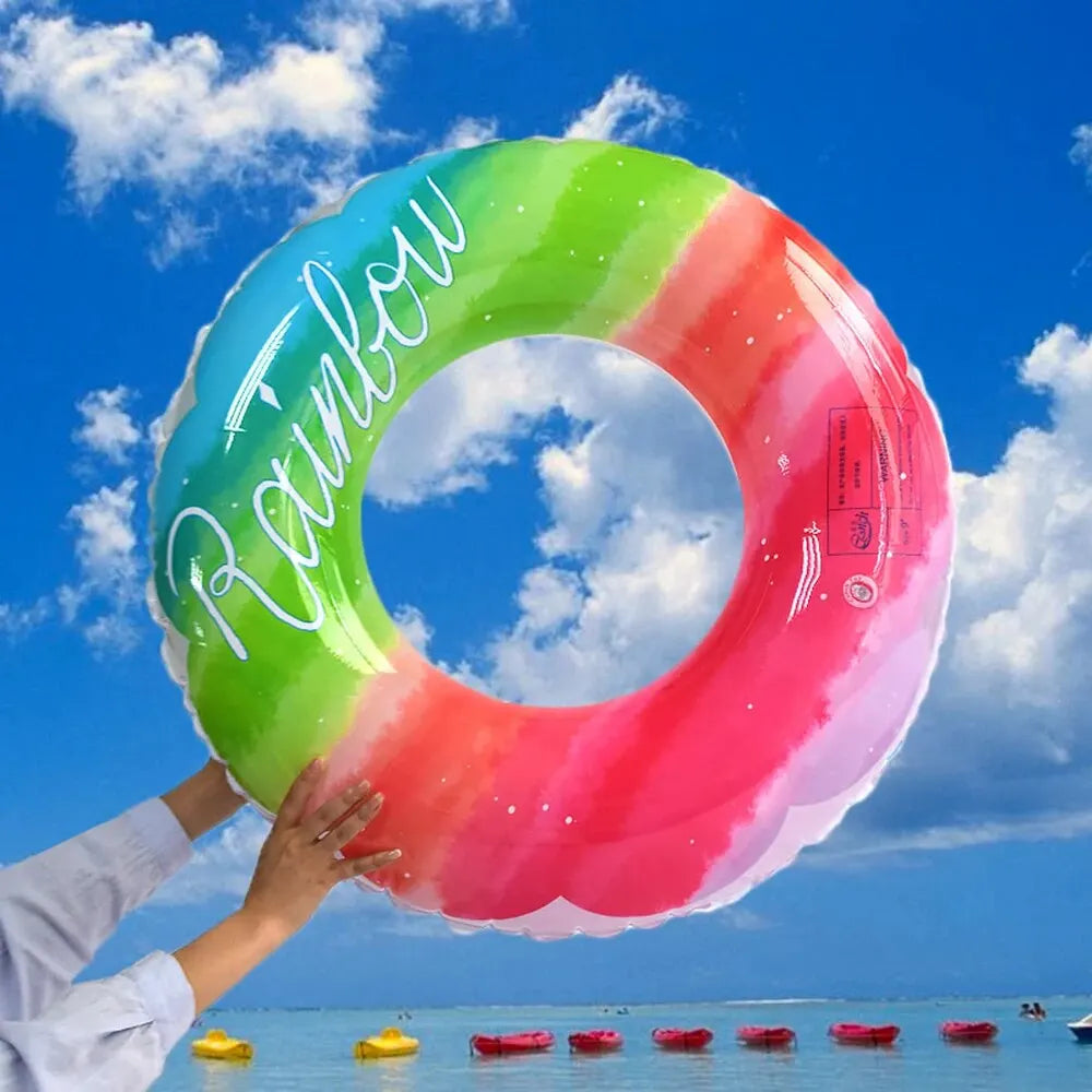 Rainbow Swim Ring