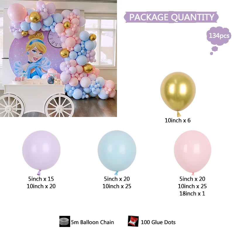 Princess Macaroon Balloon