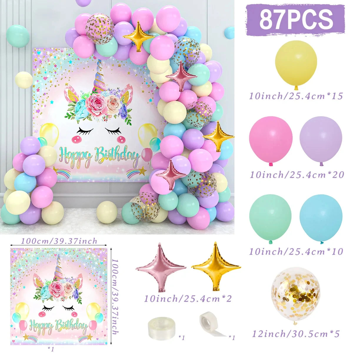 Unicorn Balloons