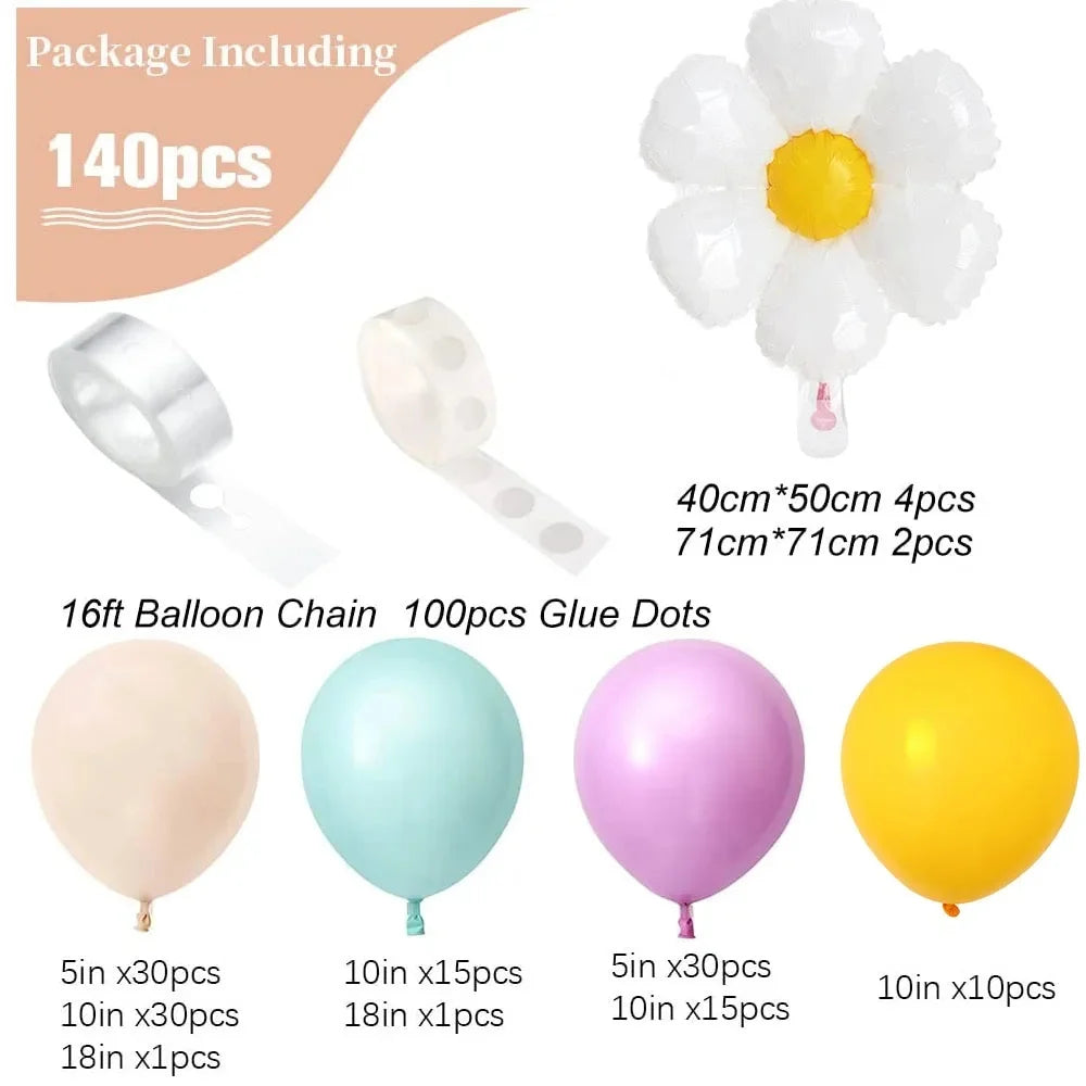 Pastel Flower Balloon