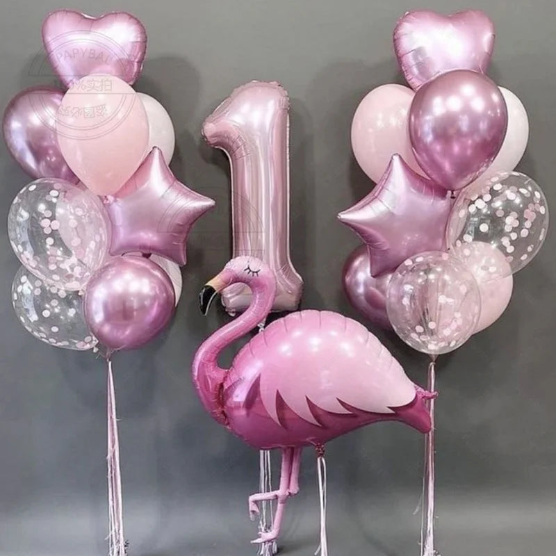 Pink Flamingo Balloons