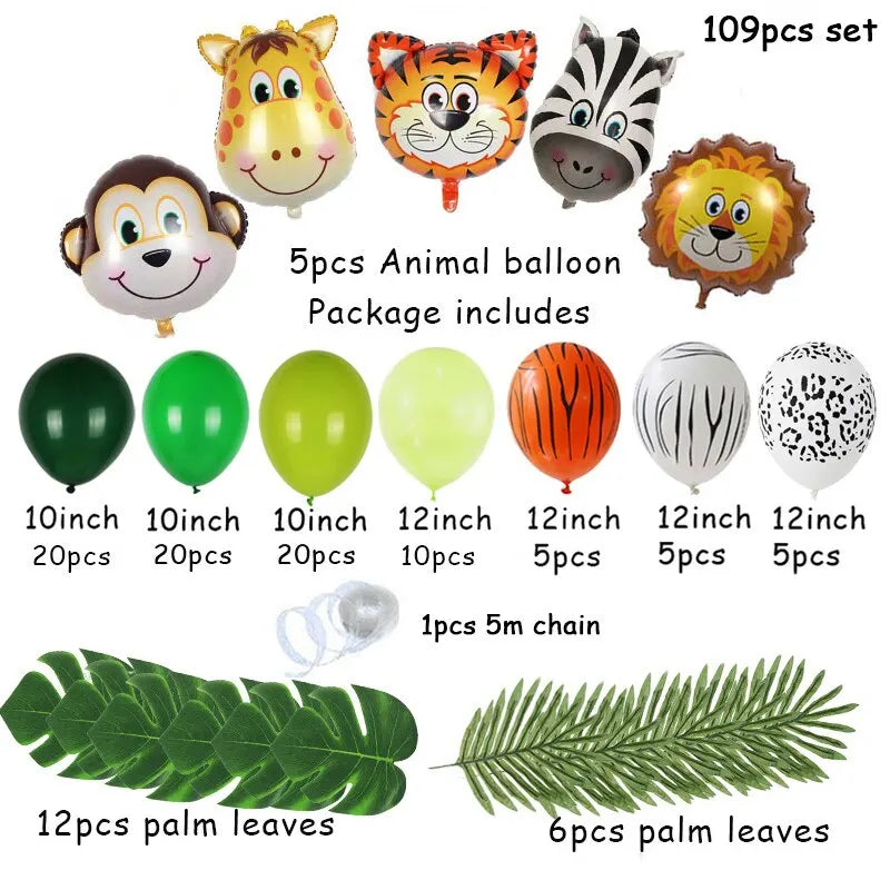 Jungle Party Balloon